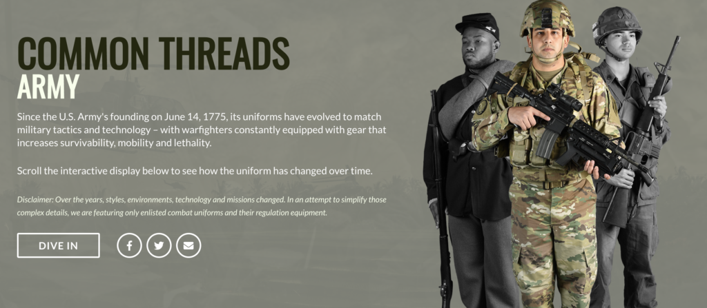 Army Uniforms Through History