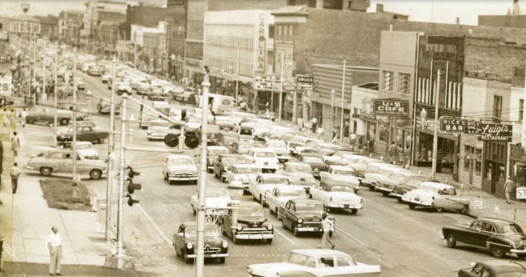Hay Street on Sept. 5, 1955